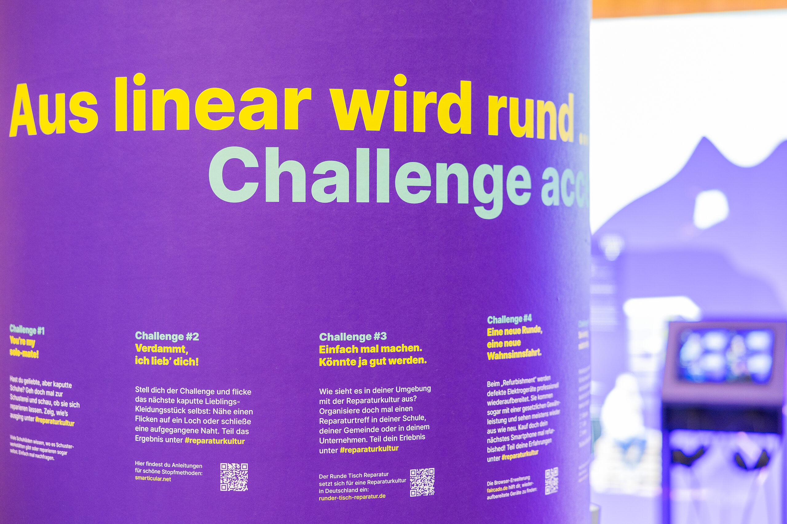 Aus linear wird rund