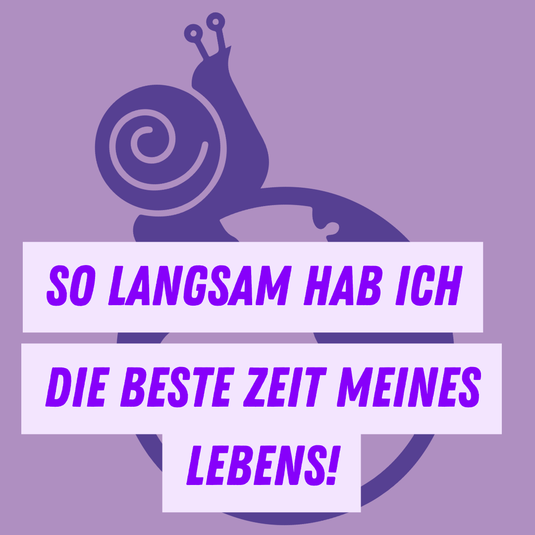 So langsam